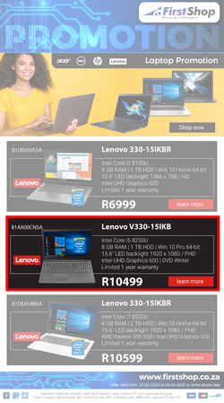 First Shop : Laptop Promo (27 February - 5 March 2020), page 3