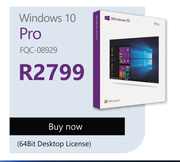 Microsoft Windows 10 Pro FQC-08929