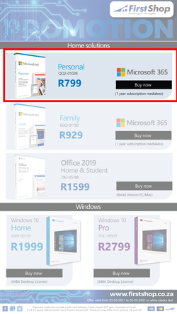 First Shop : Microsoft Promo (23 February - 2 March 2021), page 2