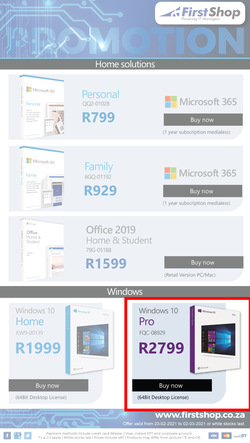 First Shop : Microsoft Promo (23 February - 2 March 2021), page 2