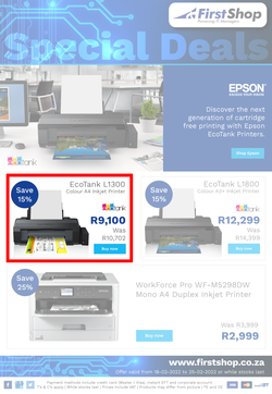 First Shop : Epson (18 February - 25 February 2022), page 2