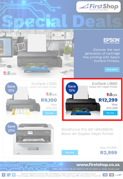 First Shop : Epson (18 February - 25 February 2022), page 2