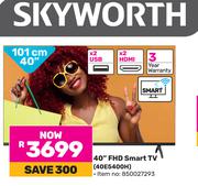 Skyworth 40"(101cm) FHD Smart TV 40E5400H