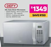 Defy 30Ltr Solo Silver Microwave