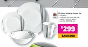 Always Home 16 Piece Modern Dinner Set