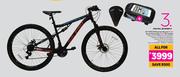 Raleigh 29" MXR DS Mountain Bicycle + Smart Phone Bag + Gel Saddle-For All