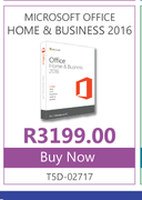 Microsoft Office Home & Business 2016 T5D-02717