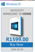 Microsoft Windows 10 Home KW9-00139