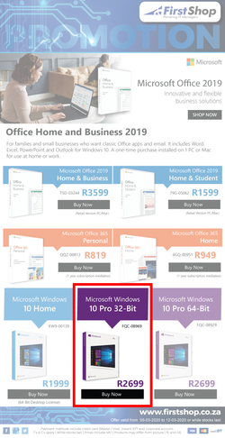 First Shop : Microsoft Promotion (5 March - 12 March 2020), page 1
