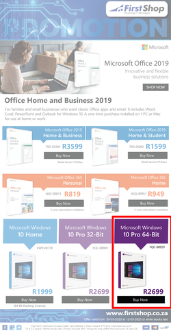 First Shop : Microsoft Promotion (5 March - 12 March 2020), page 1