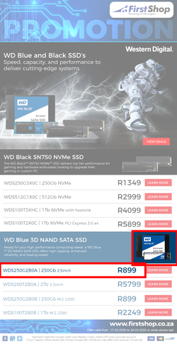 First Shop : Western Digital Promotion (17 March - 24 March 2020), page 1