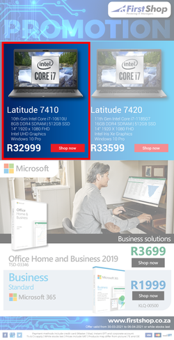 First Shop : Dell Laptop Promo (30 March - 6 April 2021), page 2