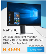 Dell 24" LED-Edgelight Monitor P2419HC