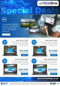 First Shop : Dell (29 March - 05 April 2022)