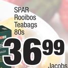 Spar Rooibos Teabags-80's