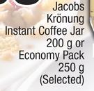 Jacobs Kronung Instant Coffee Jar 200g Or Economy Pack 250g-Each