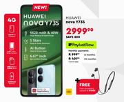 Huawei Nova Y73s With Free Accessory