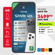 Techno Spark 40s