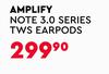 Amplify Note 3.0 Series TWS Earpods (Buy One Get One Free)