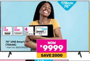 Hisense 70"(178cm) UHD Smart TV 70A6N