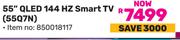 Hisense 55"(139cm) QLED 144HZ Smart TV 55Q7N