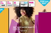 Hisense 100"(254cm) QLED  144HZ  Smart TV 100Q7N