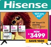 Hisense 40"(101cm) Smart TV 40A4K