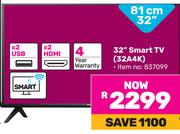 Hisense 43"(109cm)  FHD Smart TV 43A4Q