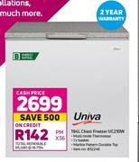 Univa 194L Chest Freezer UC210W