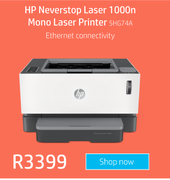 HP Neverstop Laser MFP 1200n Mono Laser Printer 5HG74A