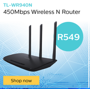 TP-Link 450 Mbps Wireless N Router TL-WR940N