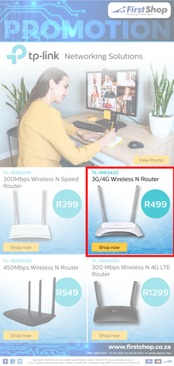 First Shop : TP-Link Promo (13 April - 20 April 2021), page 2