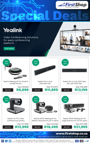 First Shop : Yealink (22 April - 29 April 2022)