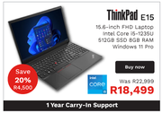 Lenovo ThinkPad E15 i5 Laptop