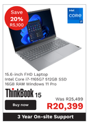 Lenovo ThinkBook 15 i7 Laptop