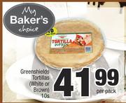 Greenshields Tortillas (White Or Brown)-10's Per Pack