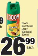Doom Insecticide Spray (Selected)-300ml Each