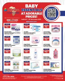 Africa Cash And Carry : Baby Essentials At Affordable Prices (04 November - 10 November 2025)