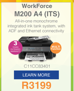 Epson WorkForce M200 A4 ITS Printer C11CC83401
