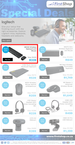 First Shop : Logitech (26 May - 02 June 2022), page 1