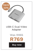 Targus USB-C Dual Video Adapter