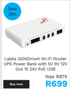 Lalela 32000mwh Wi-Fi Router 
