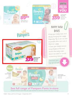 game store pampers mega box price
