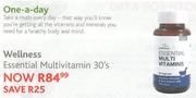 Wellness Essential Multivitamin-30's pack