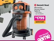 Bennett Read Wet & Dry Vacuum Cleaner Hydro 15