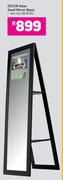 Decor Atlas Shelf Mirror (Black)