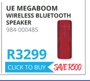 Logitech UE Megaboom Wireless Bluetooth Speaker