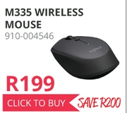 Logitech M335 Wireless Mouse