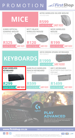 First Shop : Logitech (22 Jun - 7 Jul 2017), page 3
