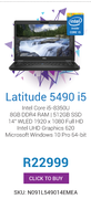 Dell Latitude 5490 i5 N091L549001EMEA
